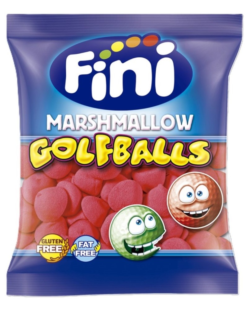 Nubes Bolas Golf Fresa 125 ud Fini