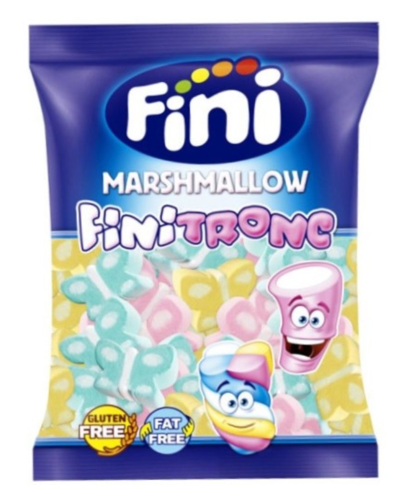 Nubes Mariposas Surtida Marshmallow 125Ud Fini