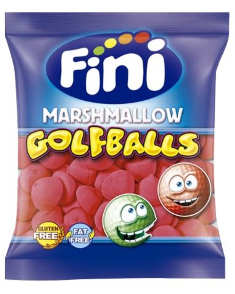 Nubes Bolas Golf Fresa 1 kg Fini