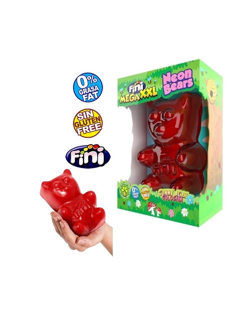 Gominola Oso Fresa Mega XXL 900 g Fini