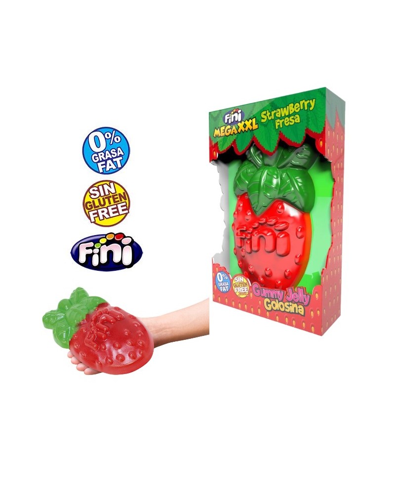 Gominola Fresa Mega XXL Fini