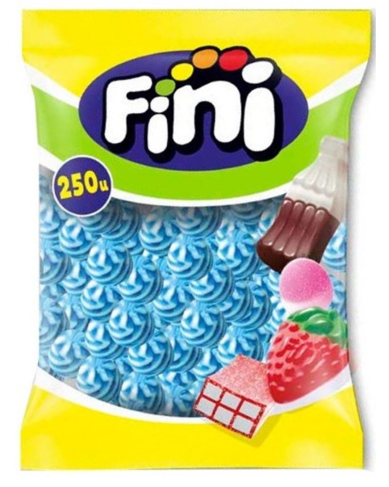 Gominola Besos Espiral Frambuesa 250 ud Fini