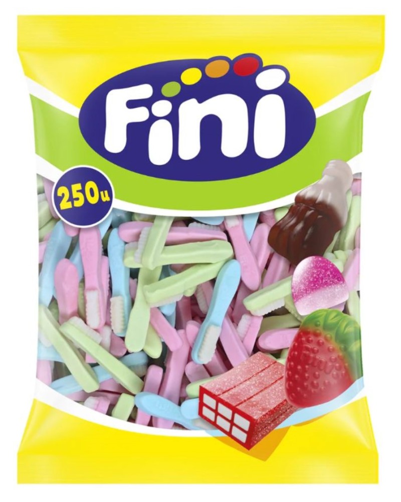 Gominola Cepillo Dientes 250 ud Fini