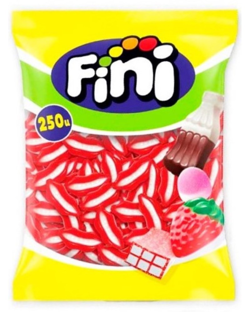 Gominola Labios Brillo 250 ud Fini