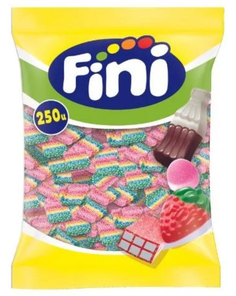 Gominola Ladrillos 6 Colores Pica 250 ud Fini