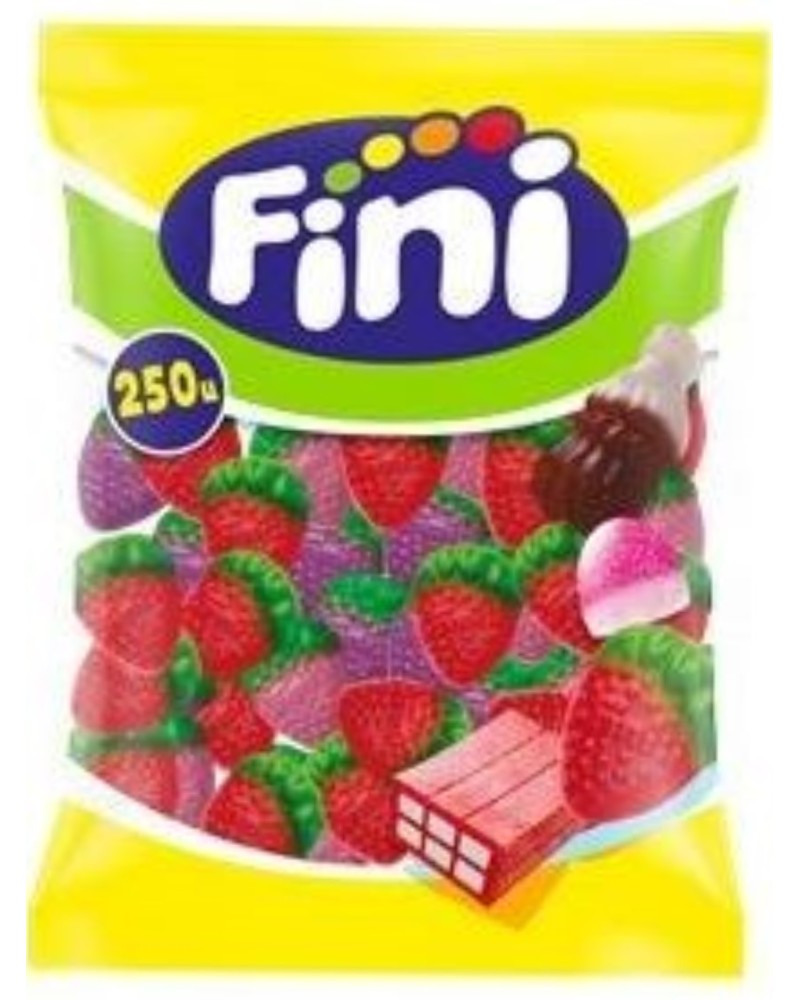 Gominola Mix Fresa Acida Brillo 250 ud Fini