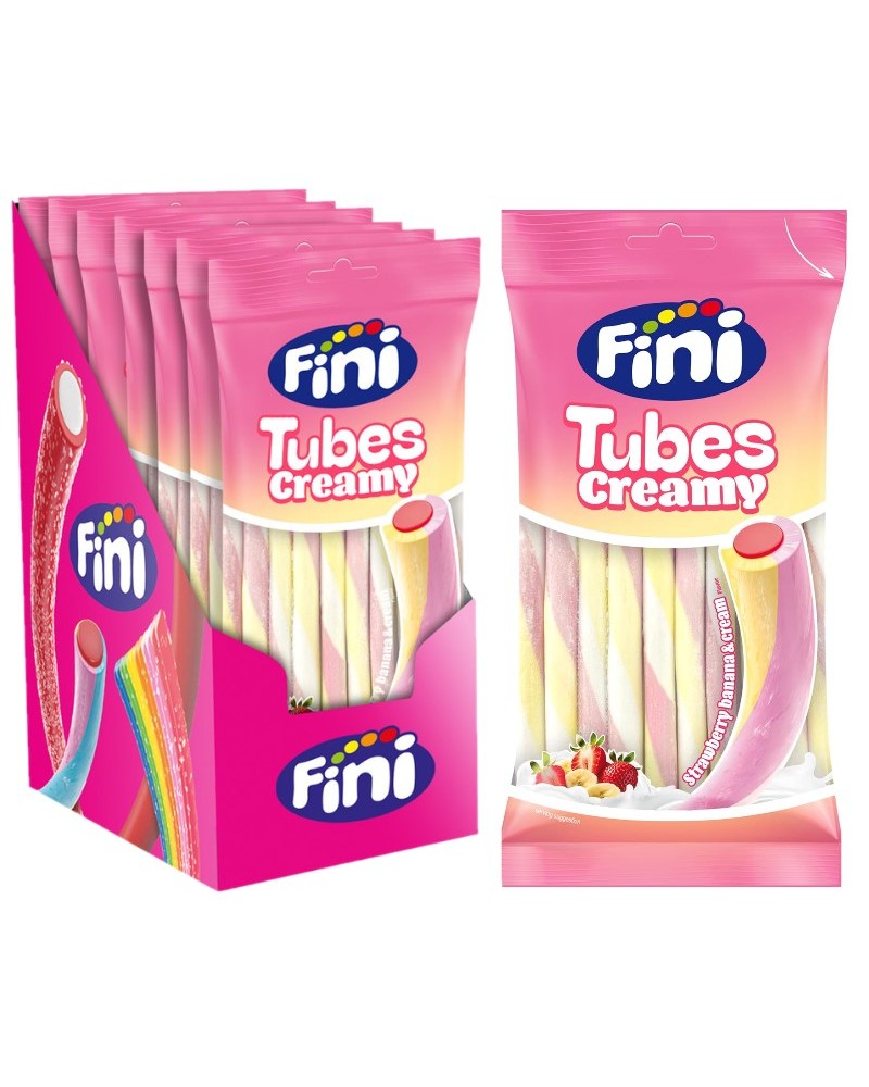 Tubes Creamy Strawberry Banana 80 Gr fini