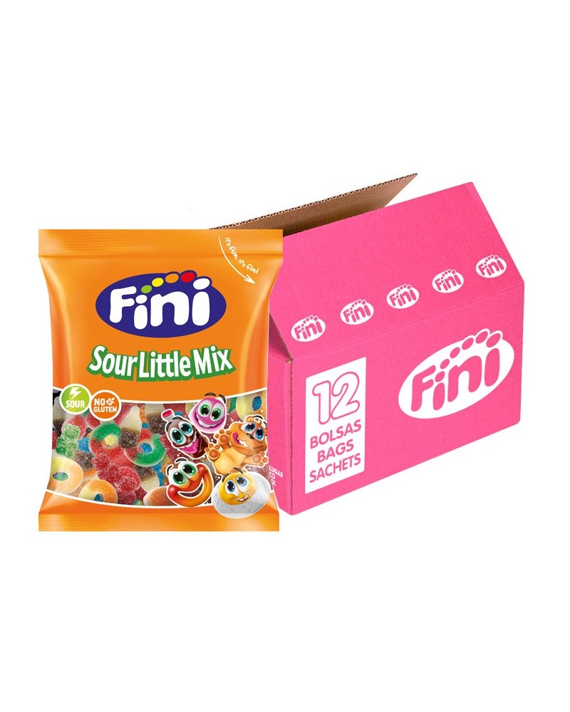 Gominola Sour Little Mix 90 G Fini