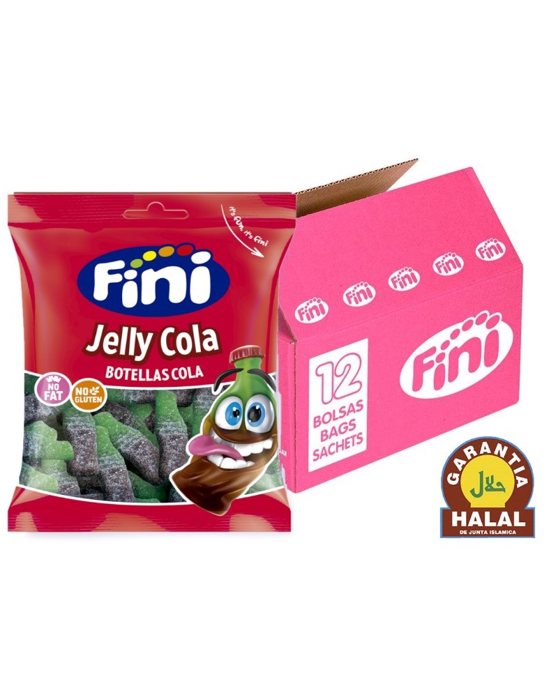 Gominola Botella Cola Azucar Halal 100 g