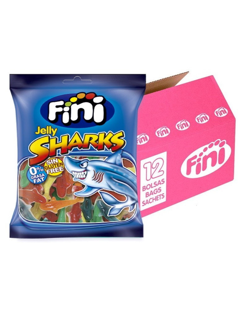 Gominola Tiburon Brillo Stdo 90g Fini