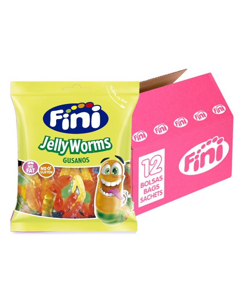 Gominola Gusanos Brillo 90g Fini