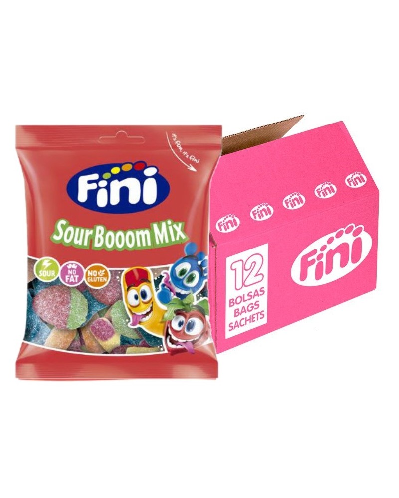 Gominola Sour Booom Mix 90Gr fini