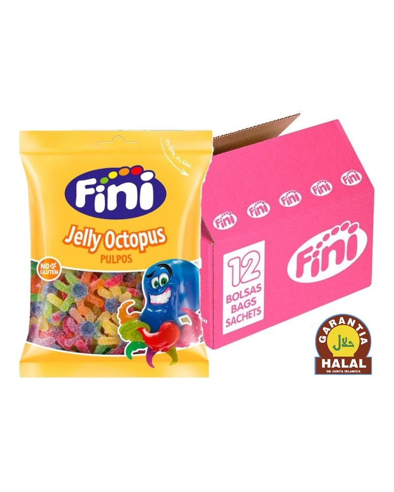 Gominola Pulpos pica 90G Halal Fini