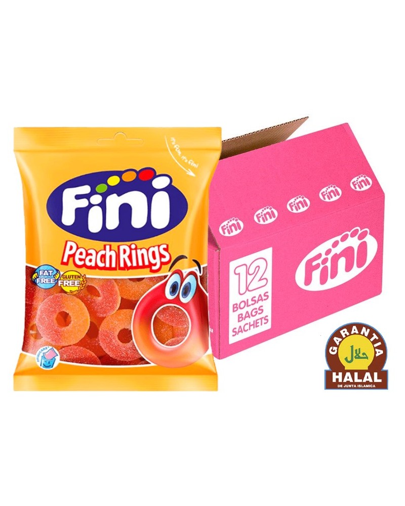 Gominola Aros Melocoton 90G Halal fini