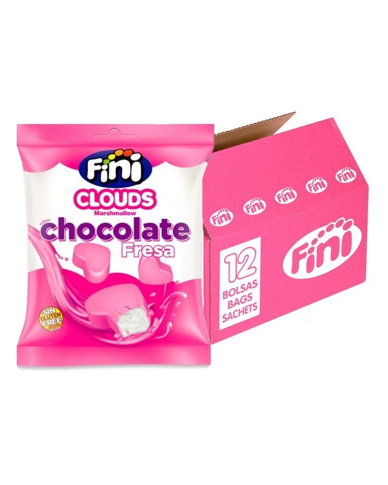 Gominola Nubes Chocolate Fresa 80G Fini