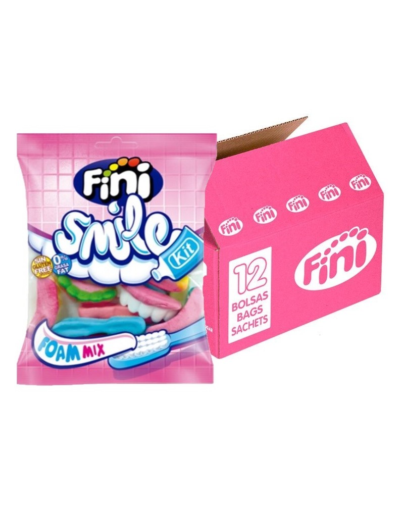 Gominola Smile Kit Foam Cepillos y Dentaduras 90G