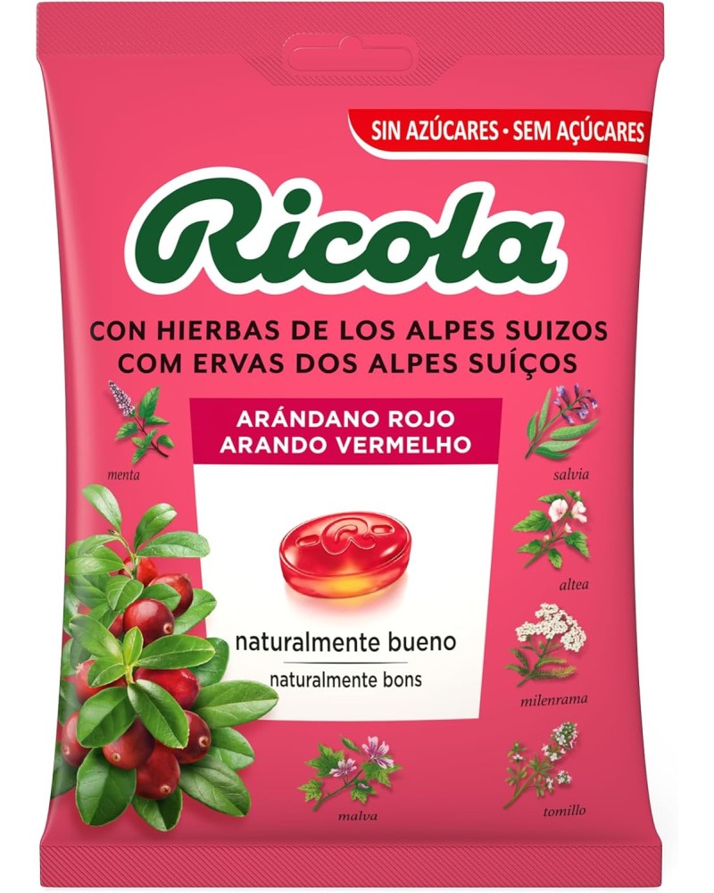 Ricola bolsa s az 70gr Arandano
