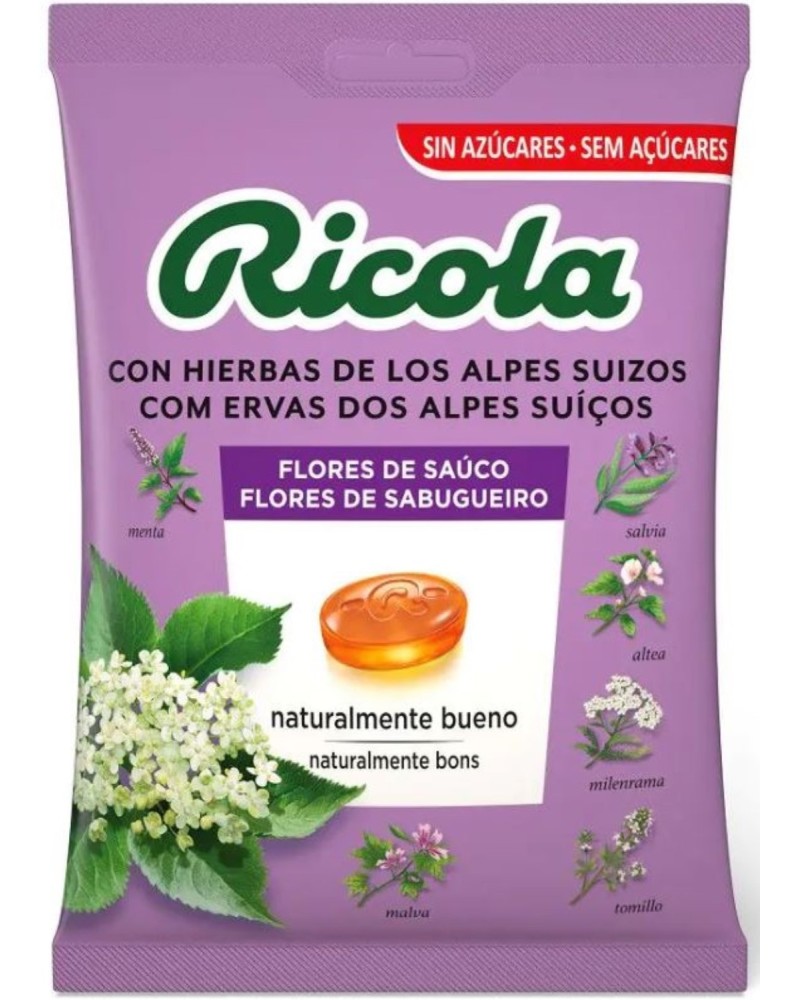 Ricola bolsa s az 70gr Flor sauco