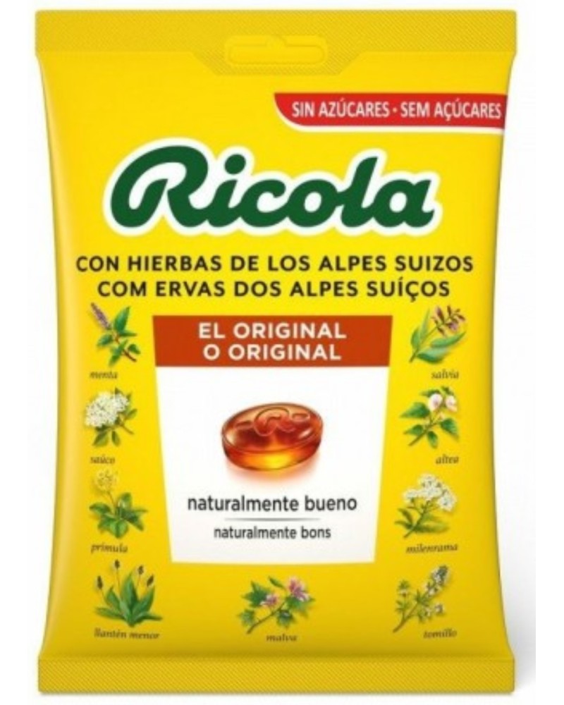 Ricola bolsa s az 70gr Hierbas