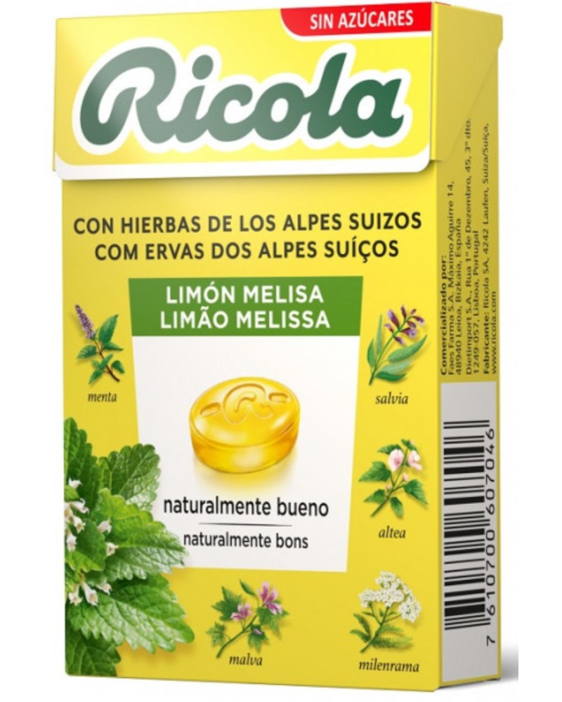 Ricola Caramelo s az 50gr Limon