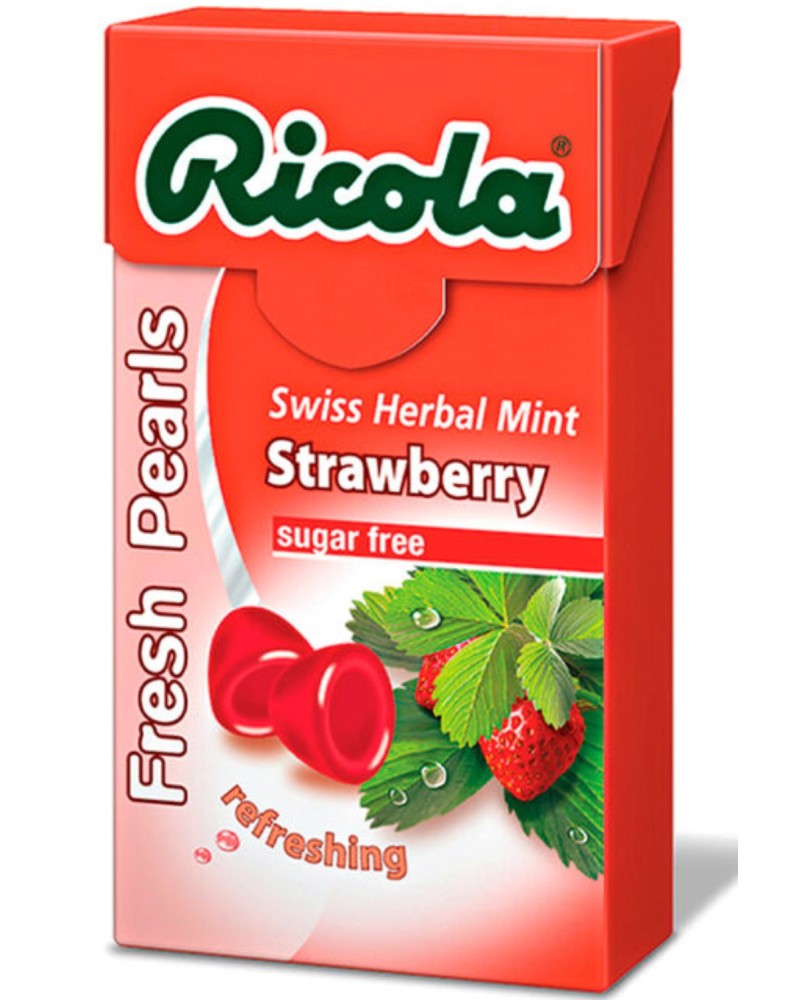 Ricola Perlas s az 25gr Fresa