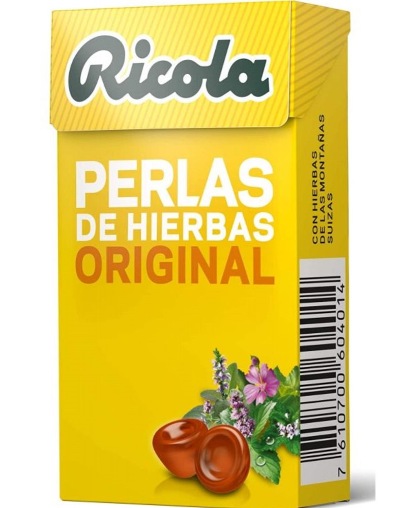 Ricola Perlas s az 25gr Hierbas
