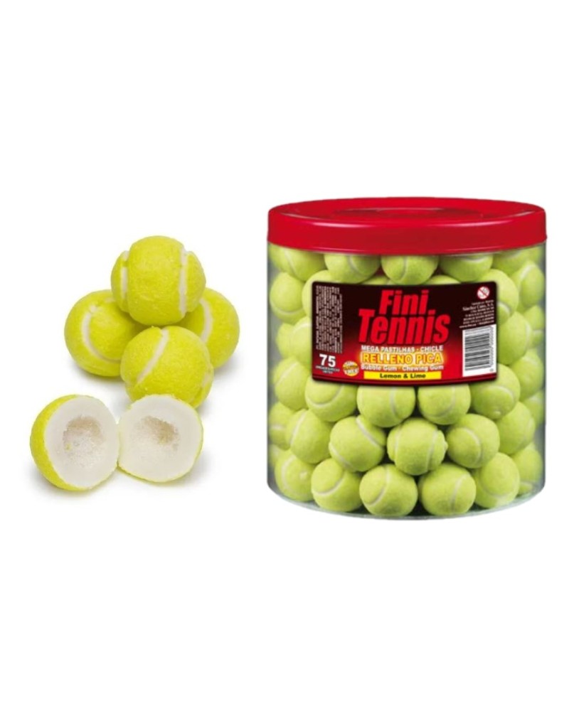 Chicle Pelotas tenis Pica gigantes 75 ud Fini