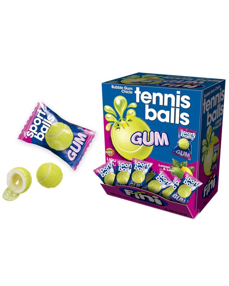 Chicle Pelota Tenis 200 ud Fini