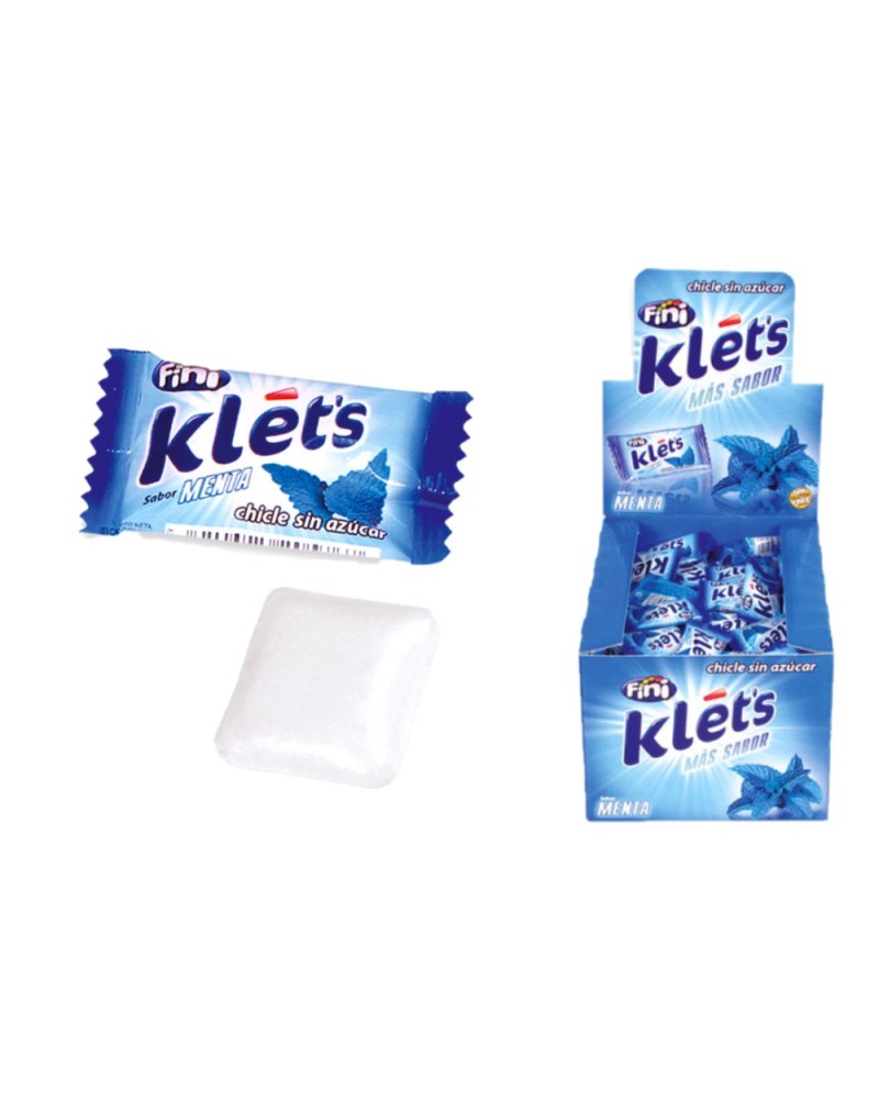 Chicle Klets Menta 200 ud Fini S A
