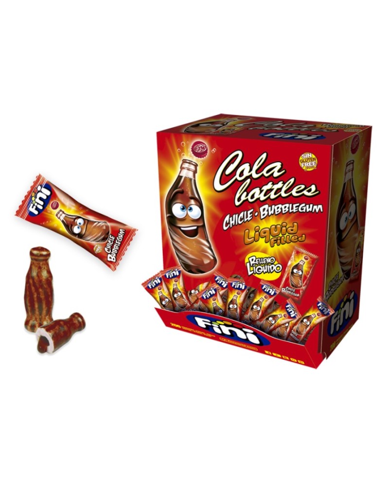 Chicle Cola Bottles 200 ud Fini