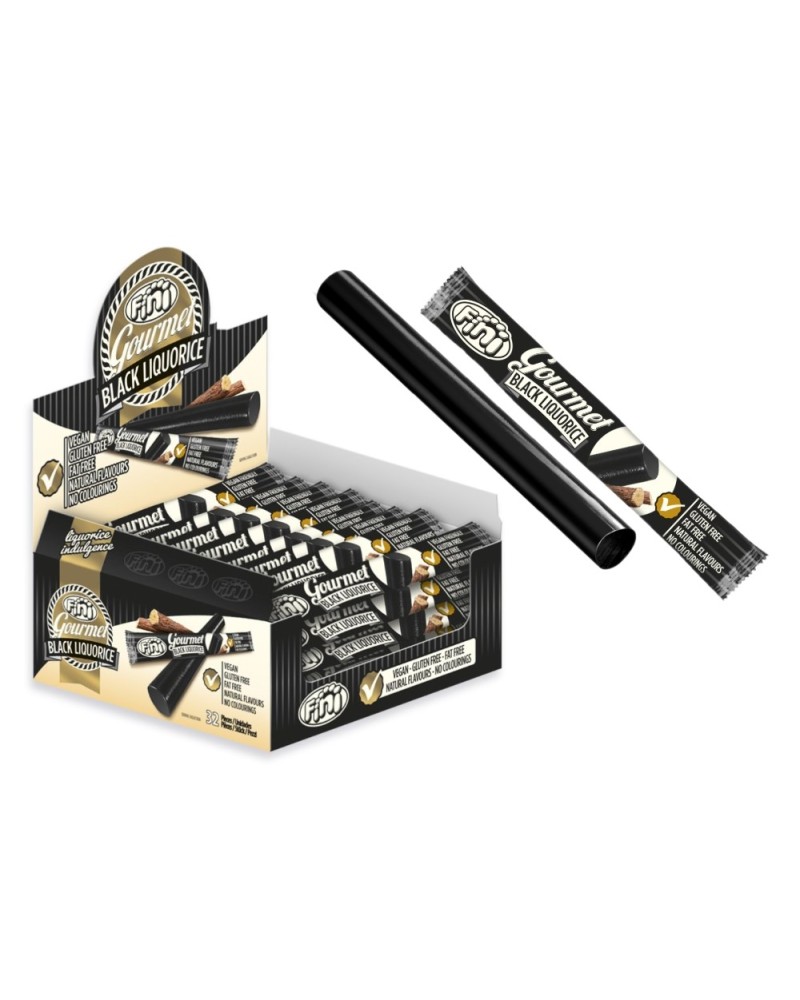 Regaliz Black Licorice Envuelto 32 Uds Fini