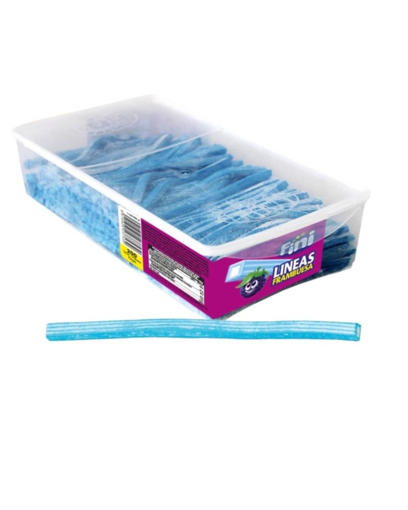 Rellenitos Lineas Frambuesa 200 ud Fini