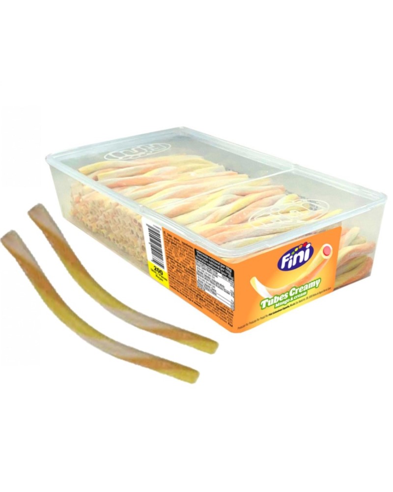 Tubes Creamy Yogur Mango 200 ud Halal Fini