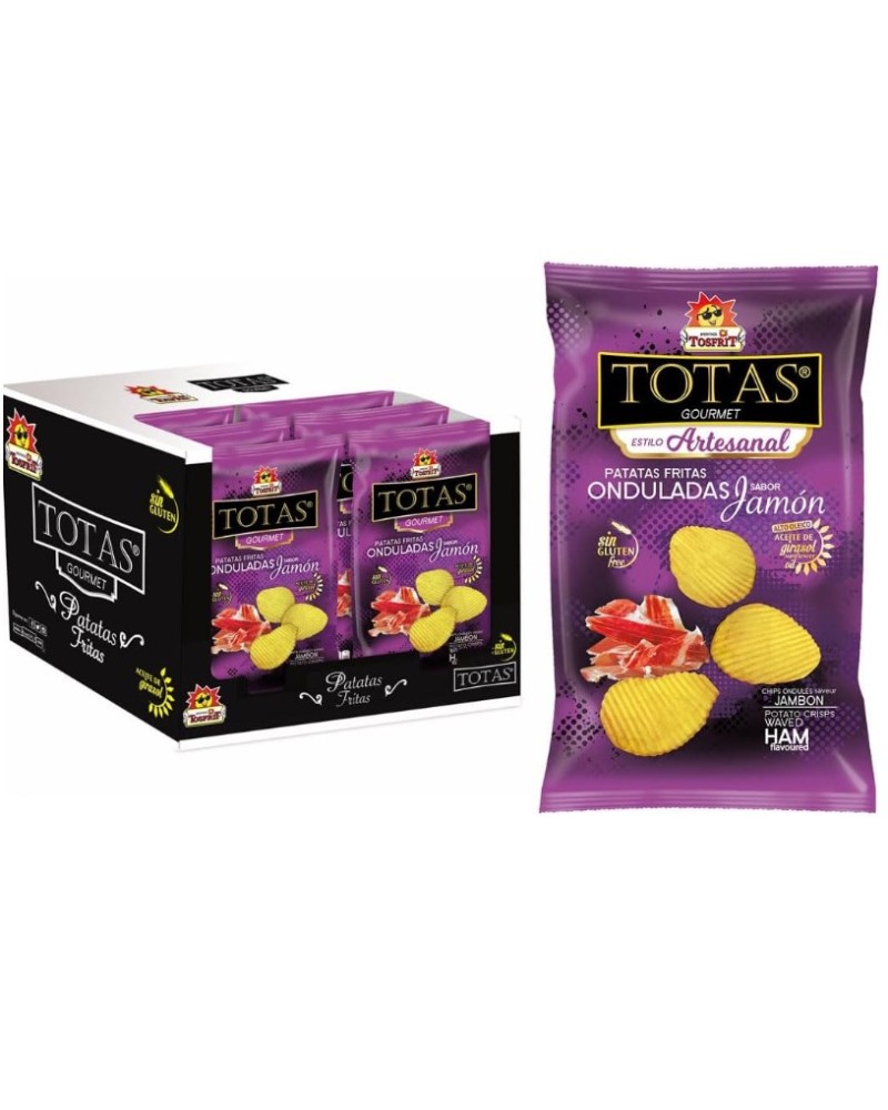 Totas Jamon Onduladas 130 gr