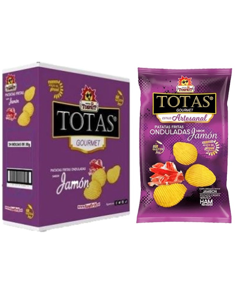 Totas Onduladas Jamon 30 Gr Tosfrit