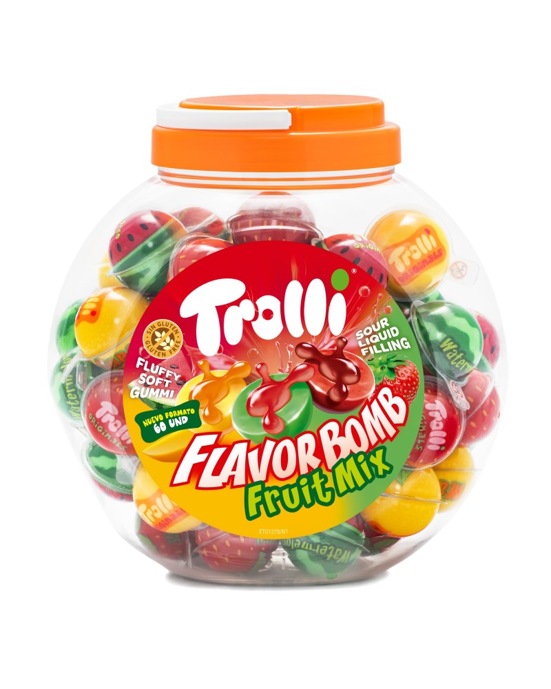 Flavorbomb Fruit Mix 60 ud Trolli