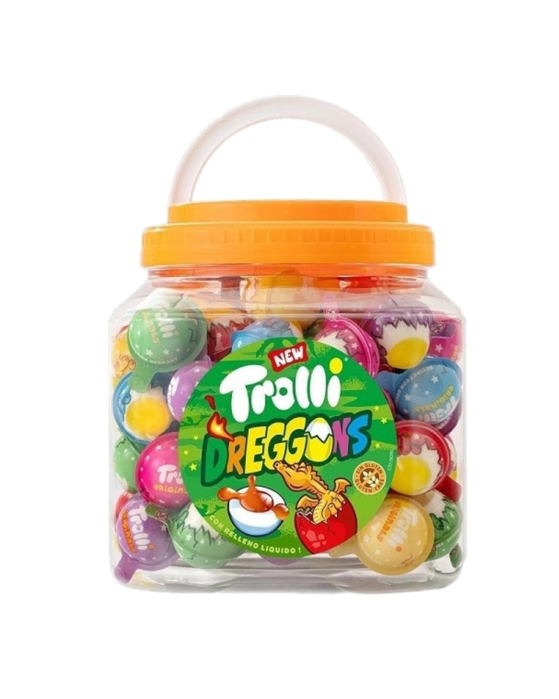 Gominola Dragones 75 ud Bote Trolli