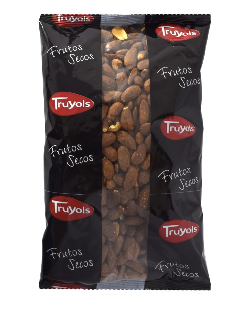 Almendra Tostada Piel 1 kg