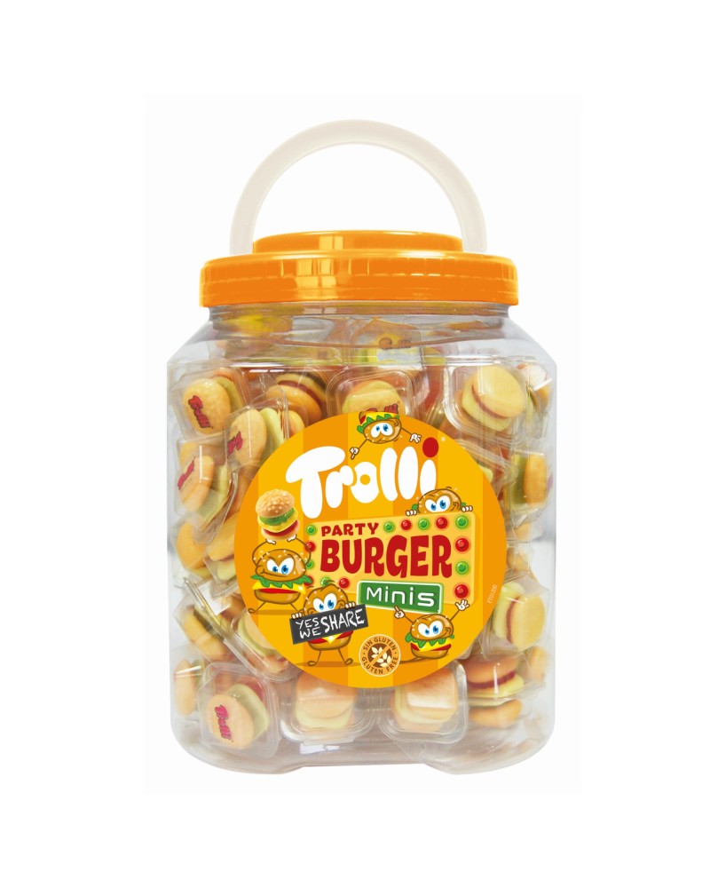 Gominola Mini Burguer 90 ud Trolli