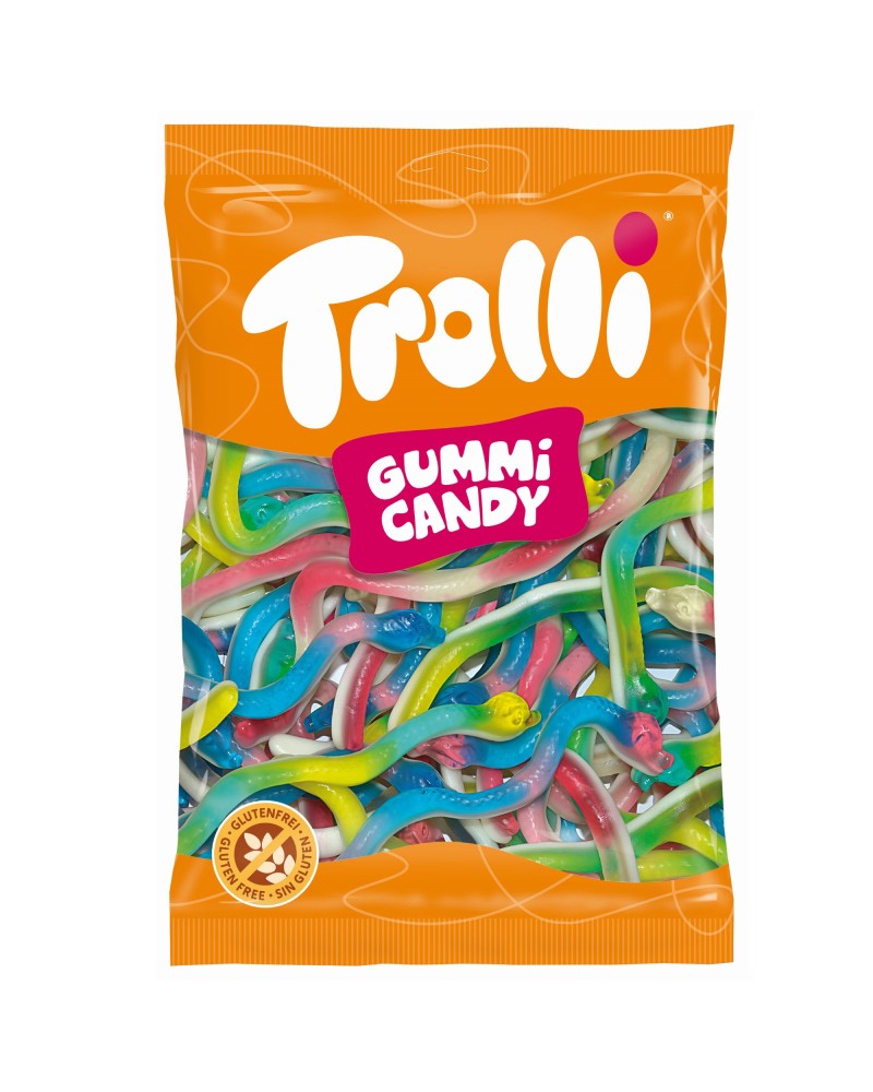 Gominola Culebras Brillo 1 kg Trolli