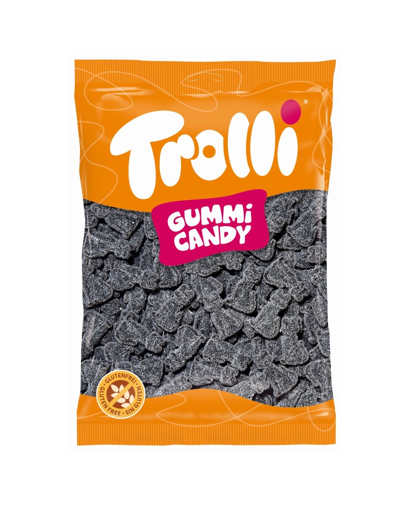 Gominola Gatos Regaliz 1 kg Trolli