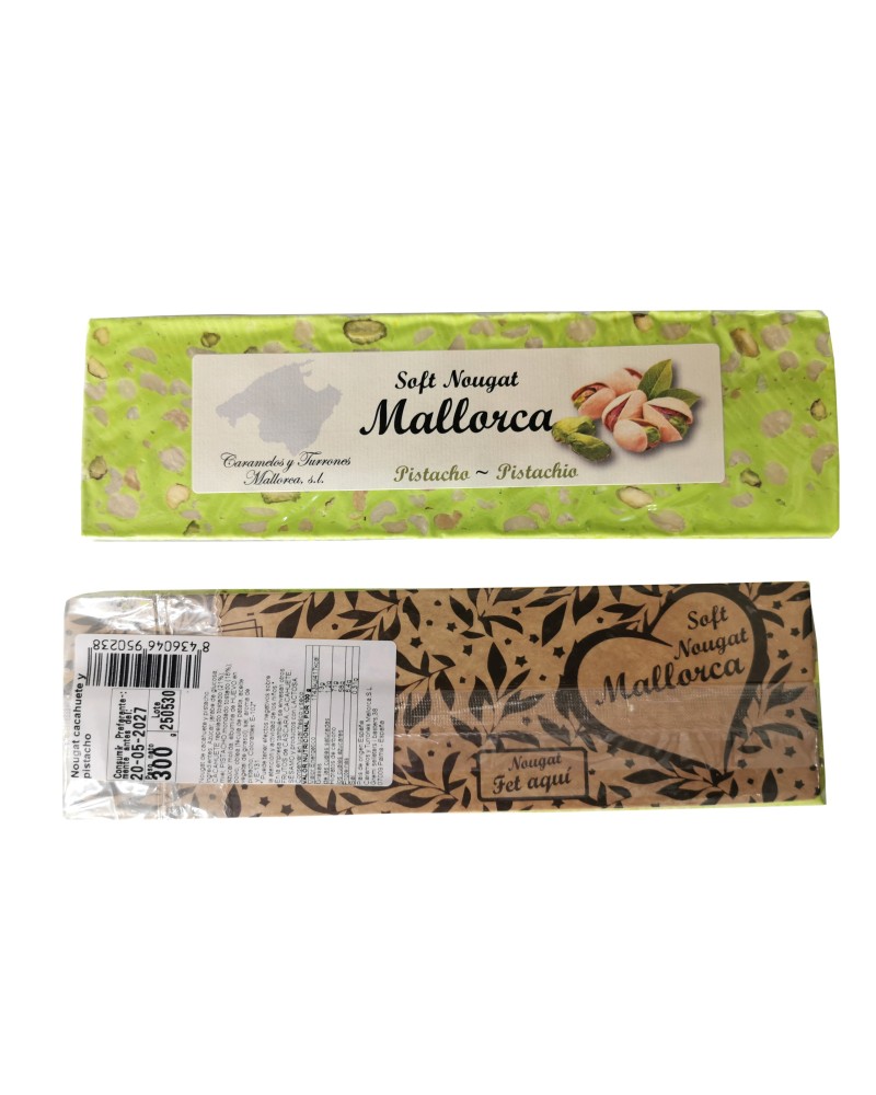Nougat Pistacho 300 g Plancha