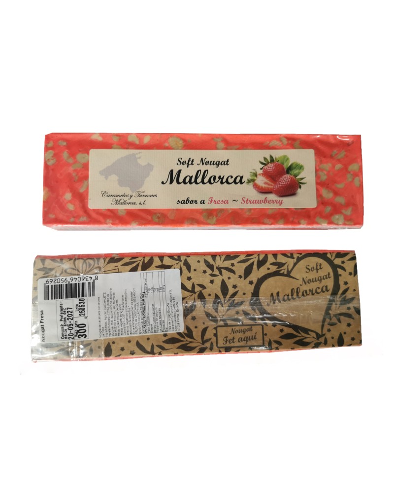 Nougat Fresa 300 g Plancha