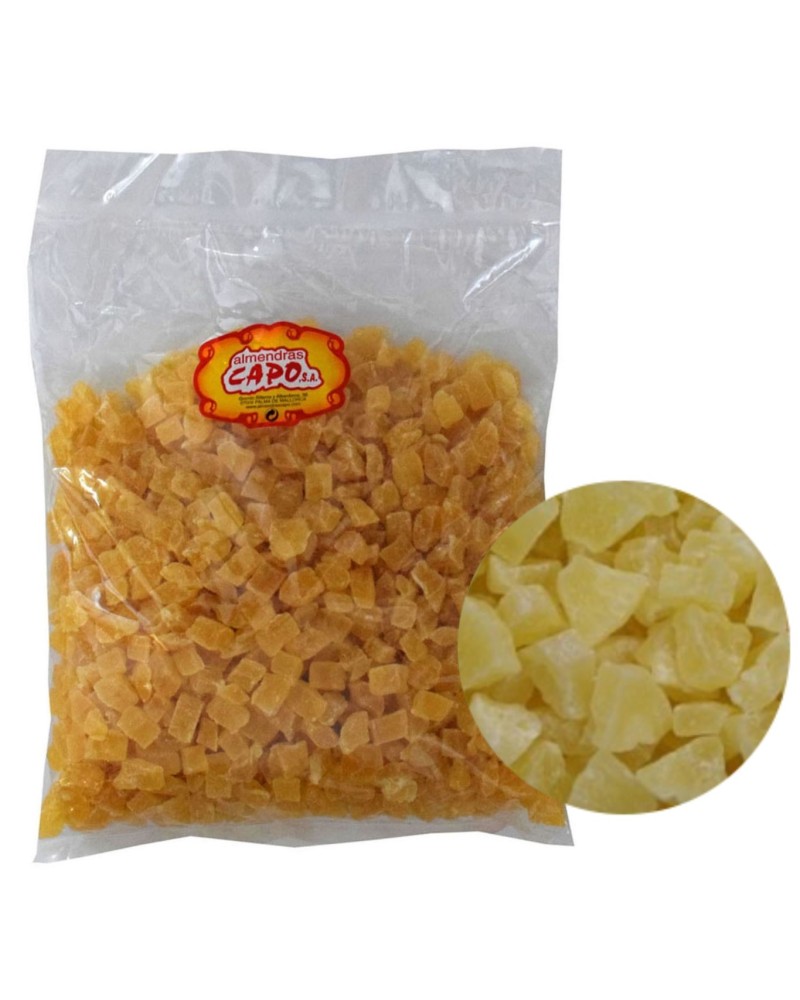 Piña Deshidratada 1 kg Dados