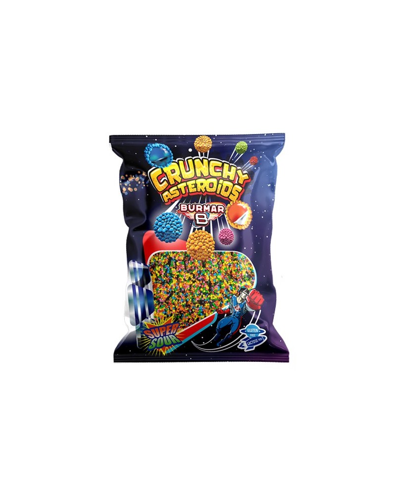 Gominola Crunchy Asteroides Disco 1Kg Burmar
