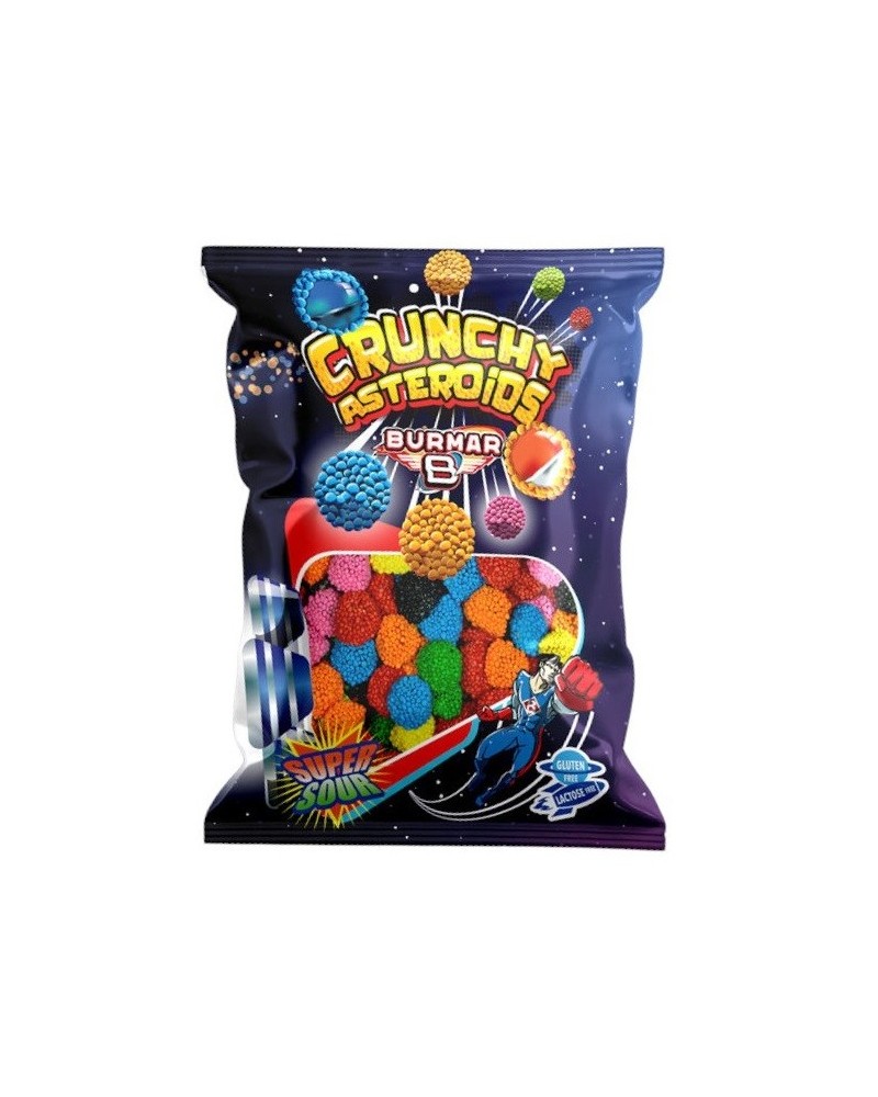 Gominola Crunchy Asteroides Surtidos 1Kg Burmar