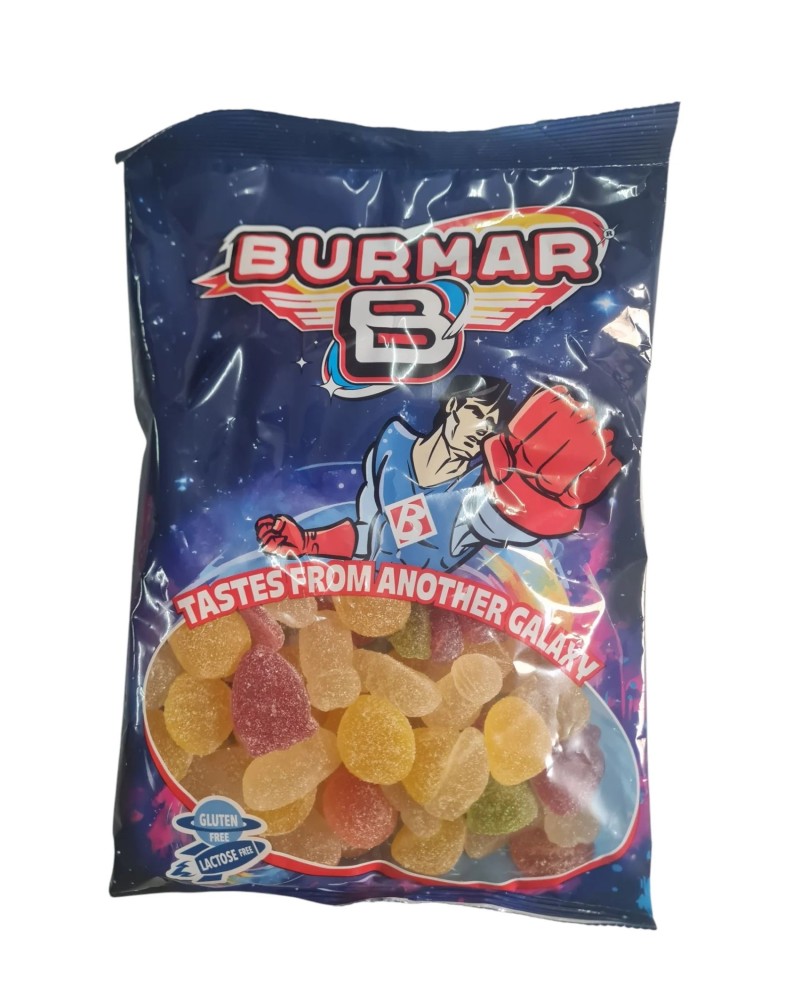 Gominola Fruta Vegana Surtida Azucar 1Kg Burmar
