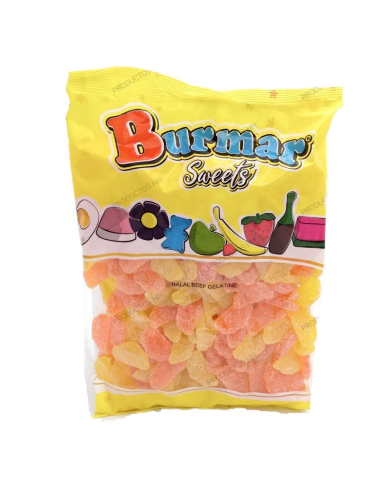 Gominola Gajos Naranja Limon Azucar 1Kg Burmar