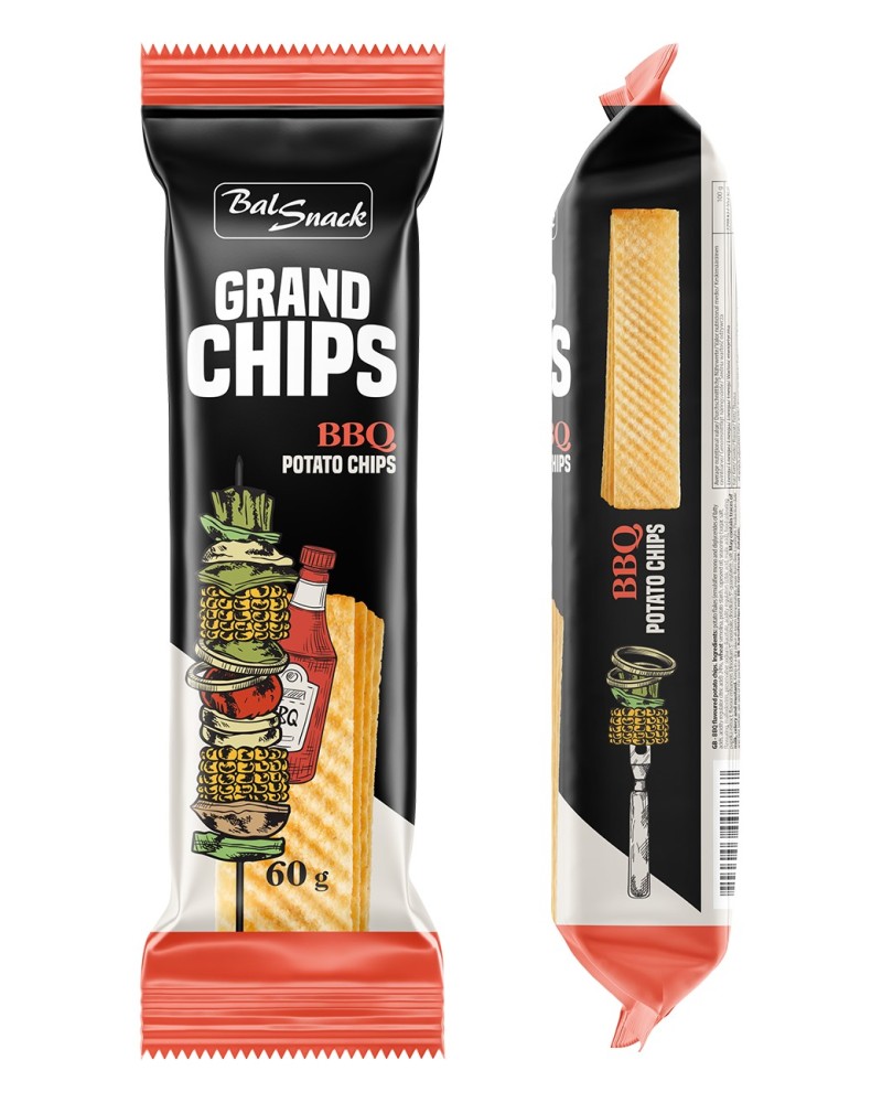BBQ Potato Chips 60 gr