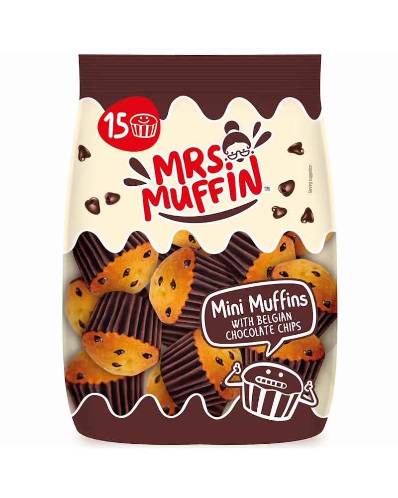 Mini Muffins Choco Chips 225 Gr